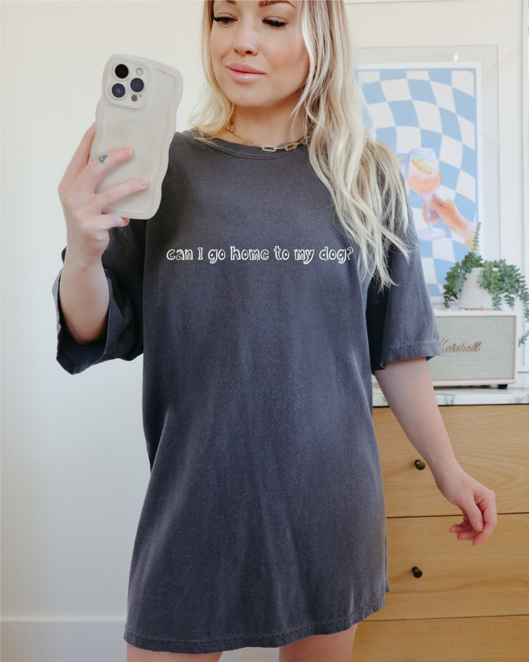 Can I Go Home to my Dog? t-shirt