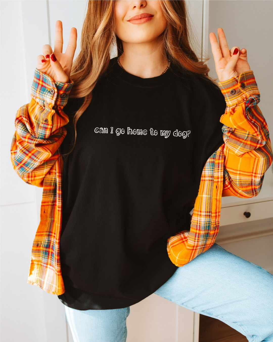 Can I Go Home to my Dog? t-shirt
