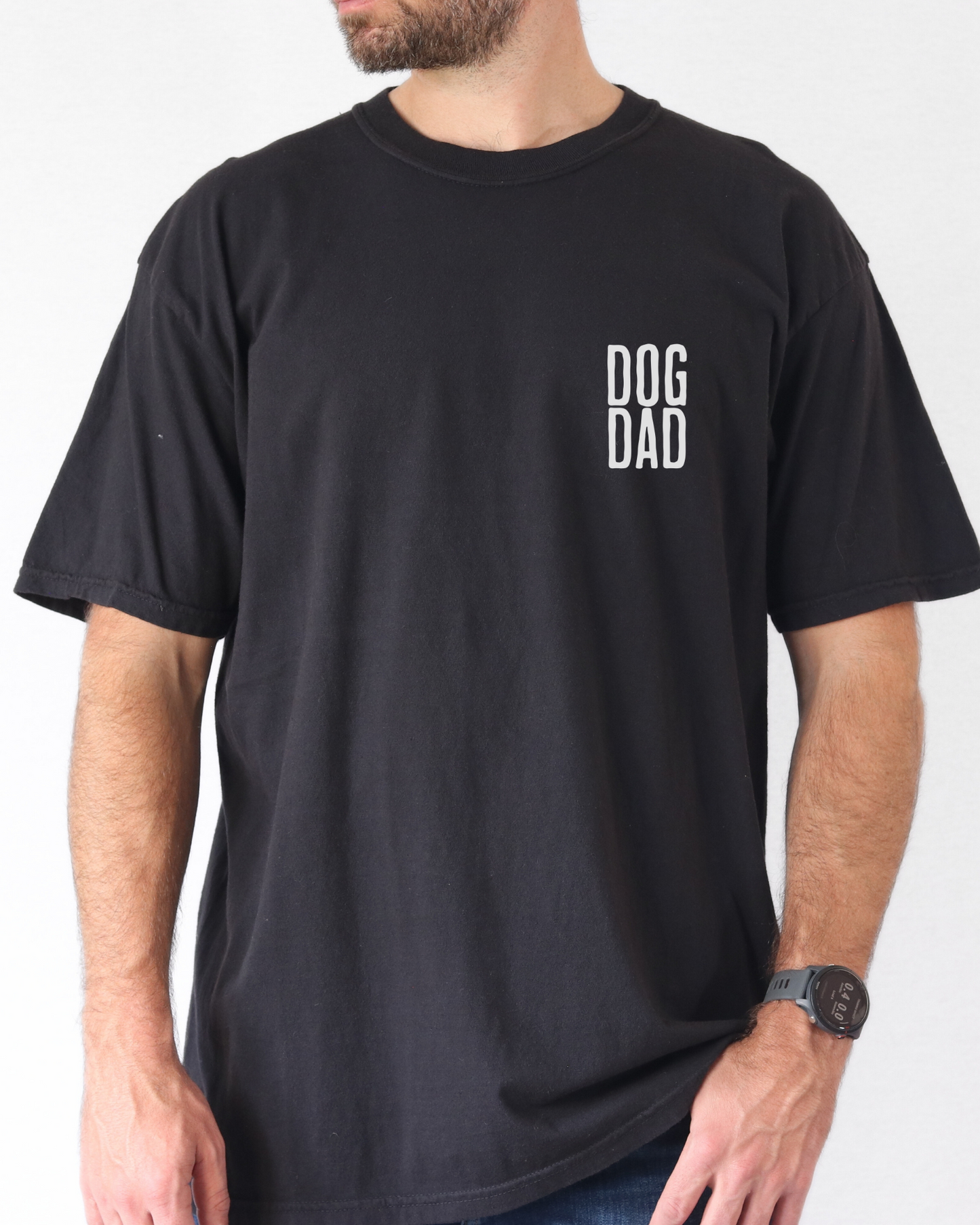 Dog Dad Embroidered t-shirt