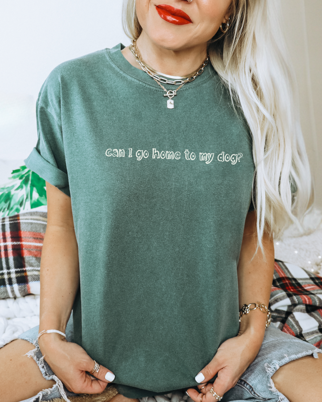 Can I Go Home to my Dog? t-shirt