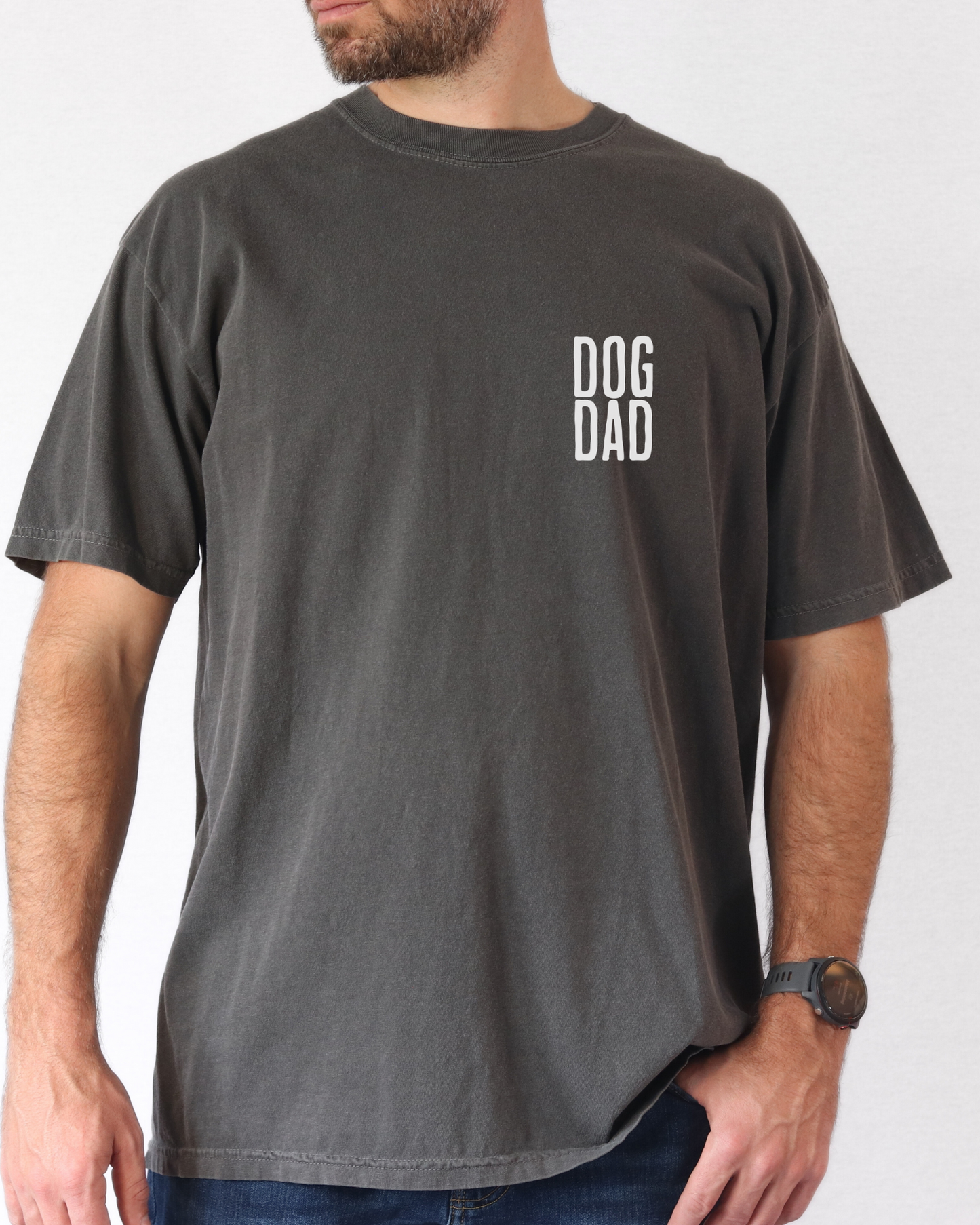 Dog Dad Embroidered t-shirt