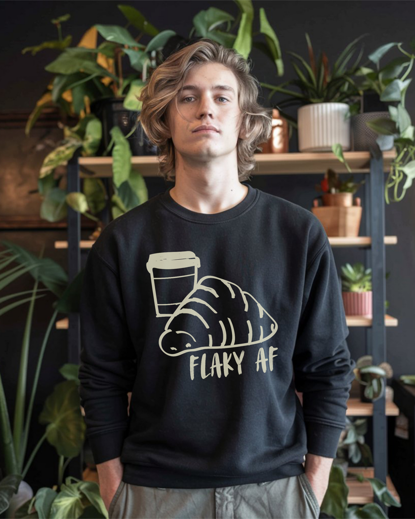 Flaky AF  Sweatshirt