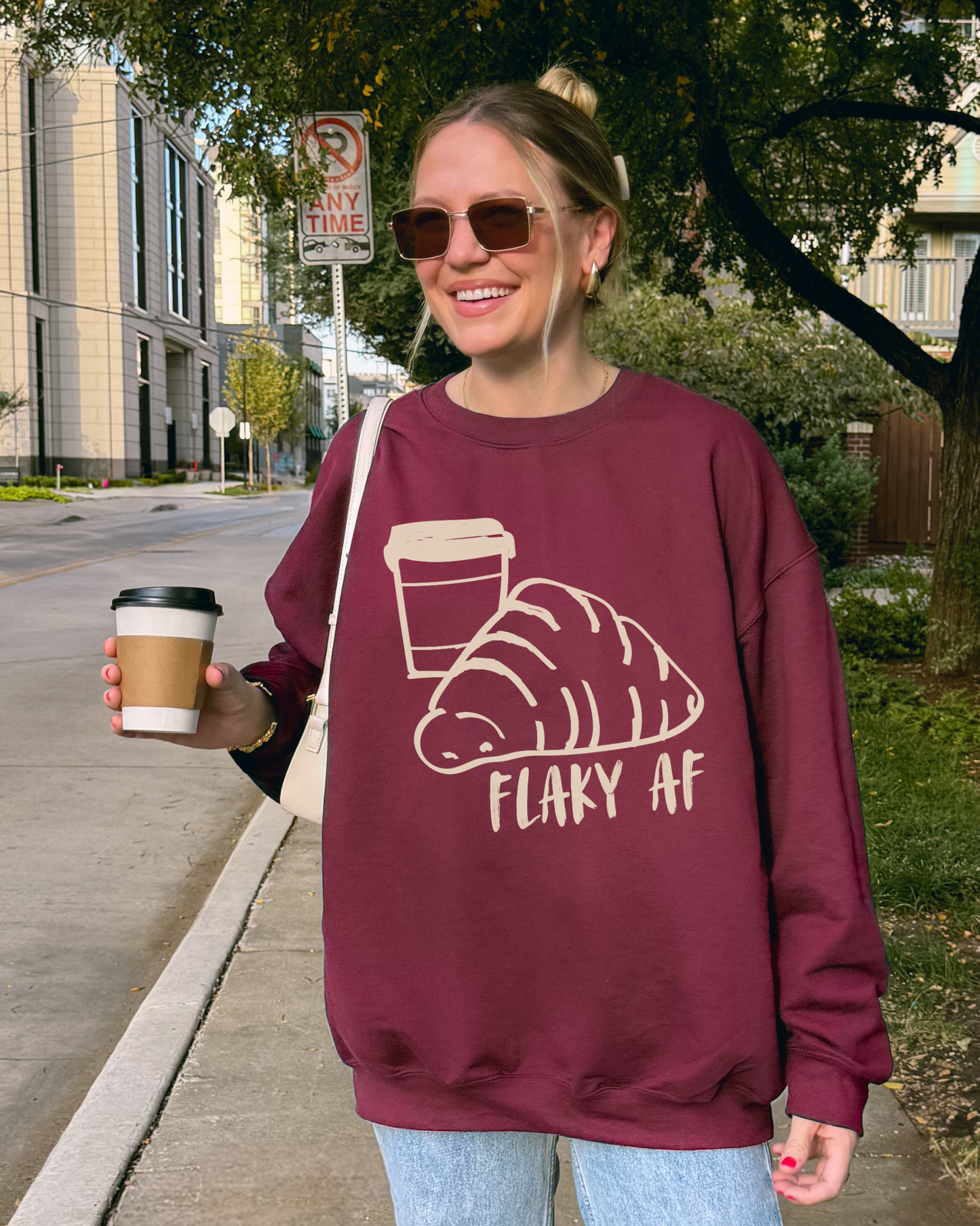 Flaky AF  Sweatshirt