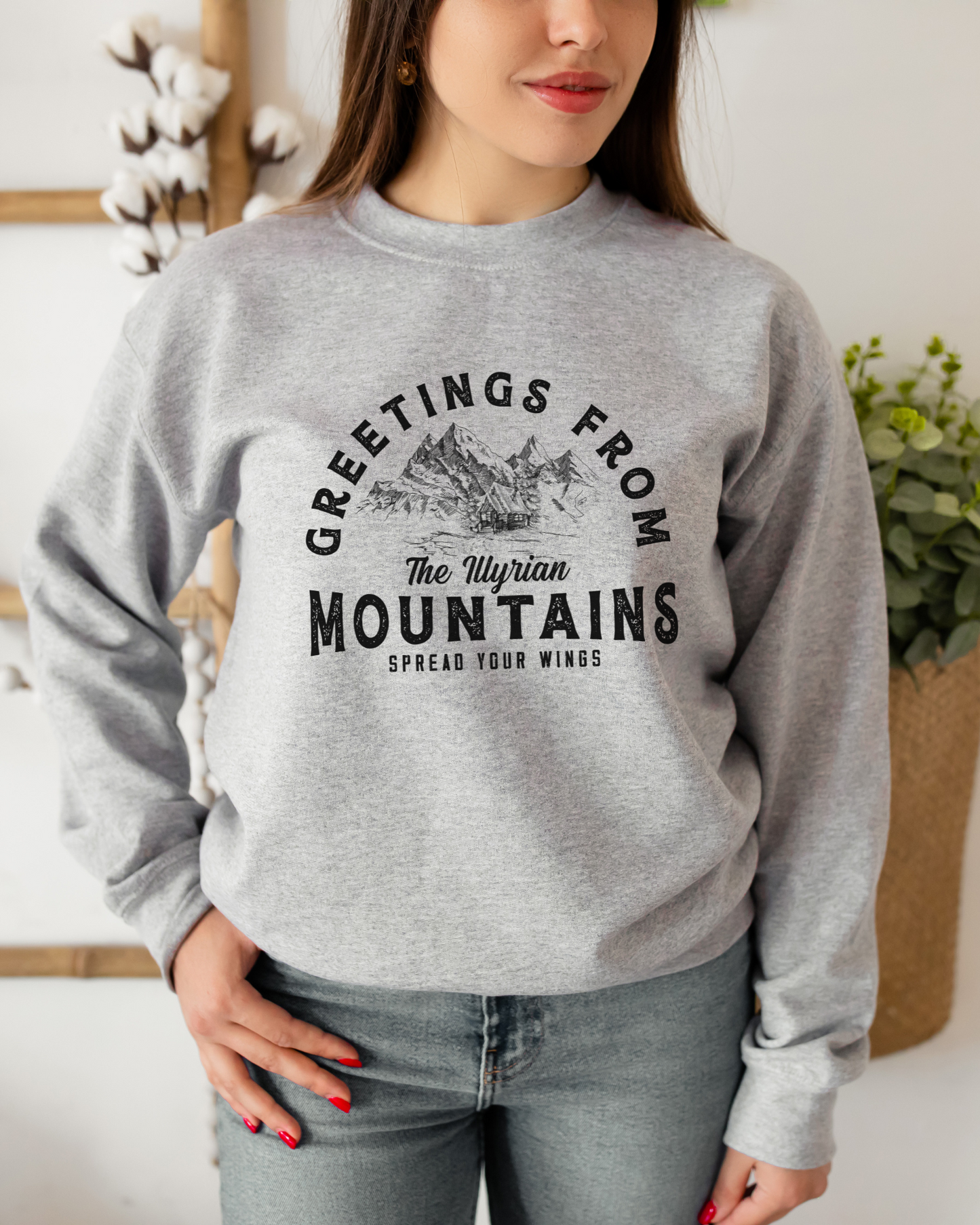 Greetings From The Illyrian Mountains Sweatshirt