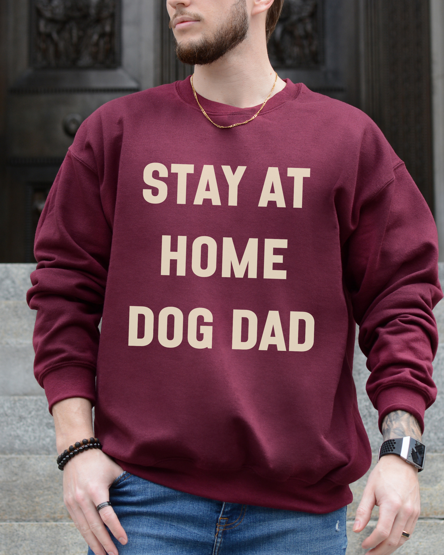 Stay at Home Dog Dad Sweatshirt