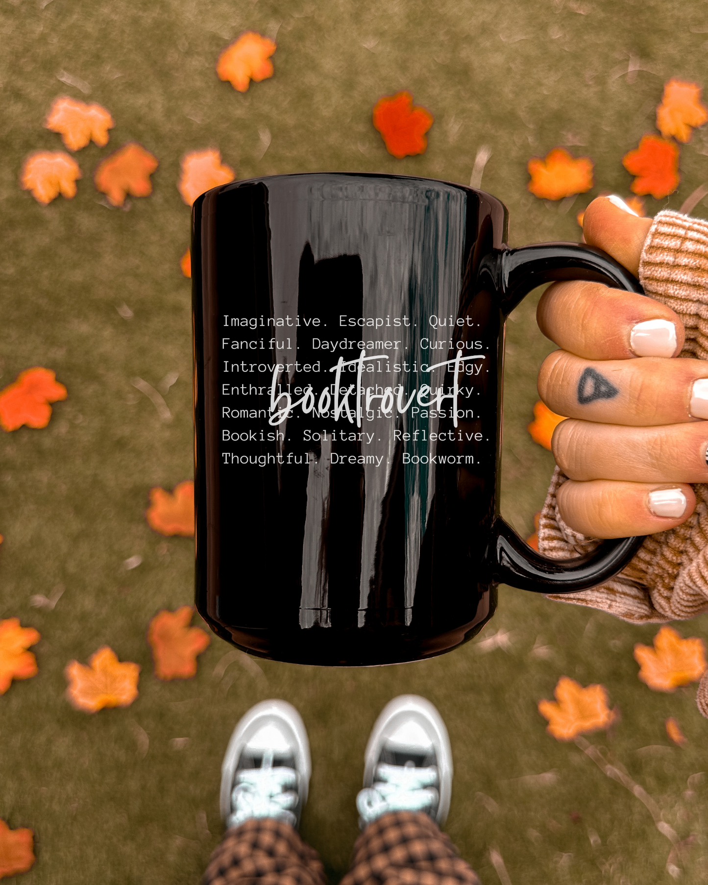 Booktorvert Black Mug