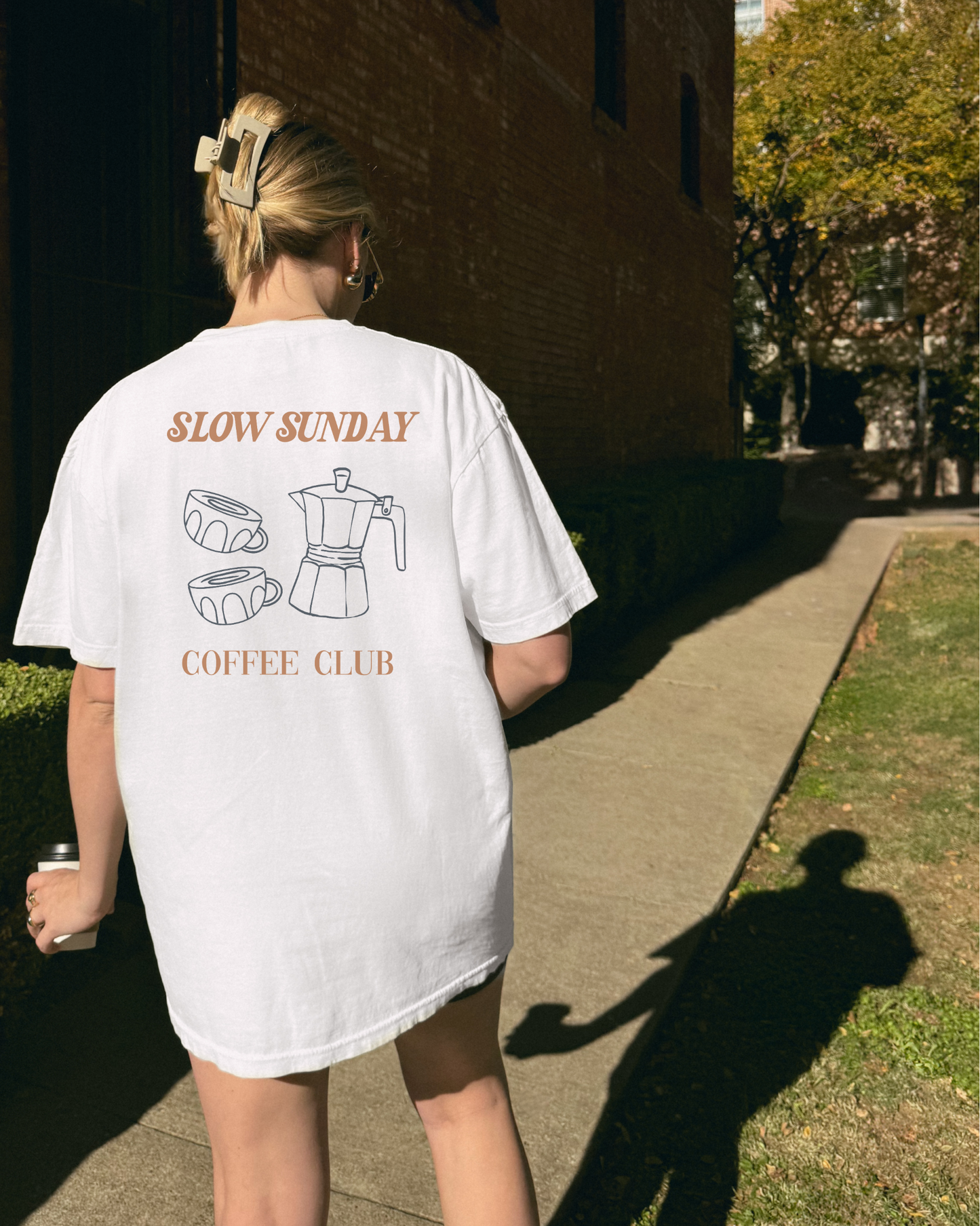 Slow Sunday Coffee Club t-shirt