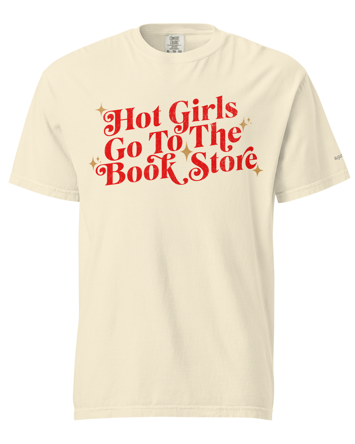 Hot Girls Go To The Book Store t-shirt